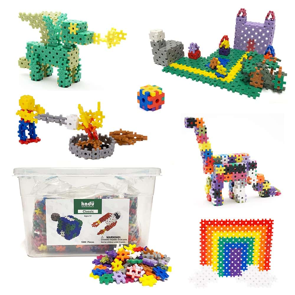 Set de Juguete KADU Classic de 1300 Piezas - Juguete de