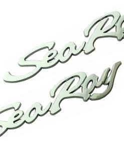 Emblema 3D con letras de Sea Ray Searay 2pcs Autoadhesivo