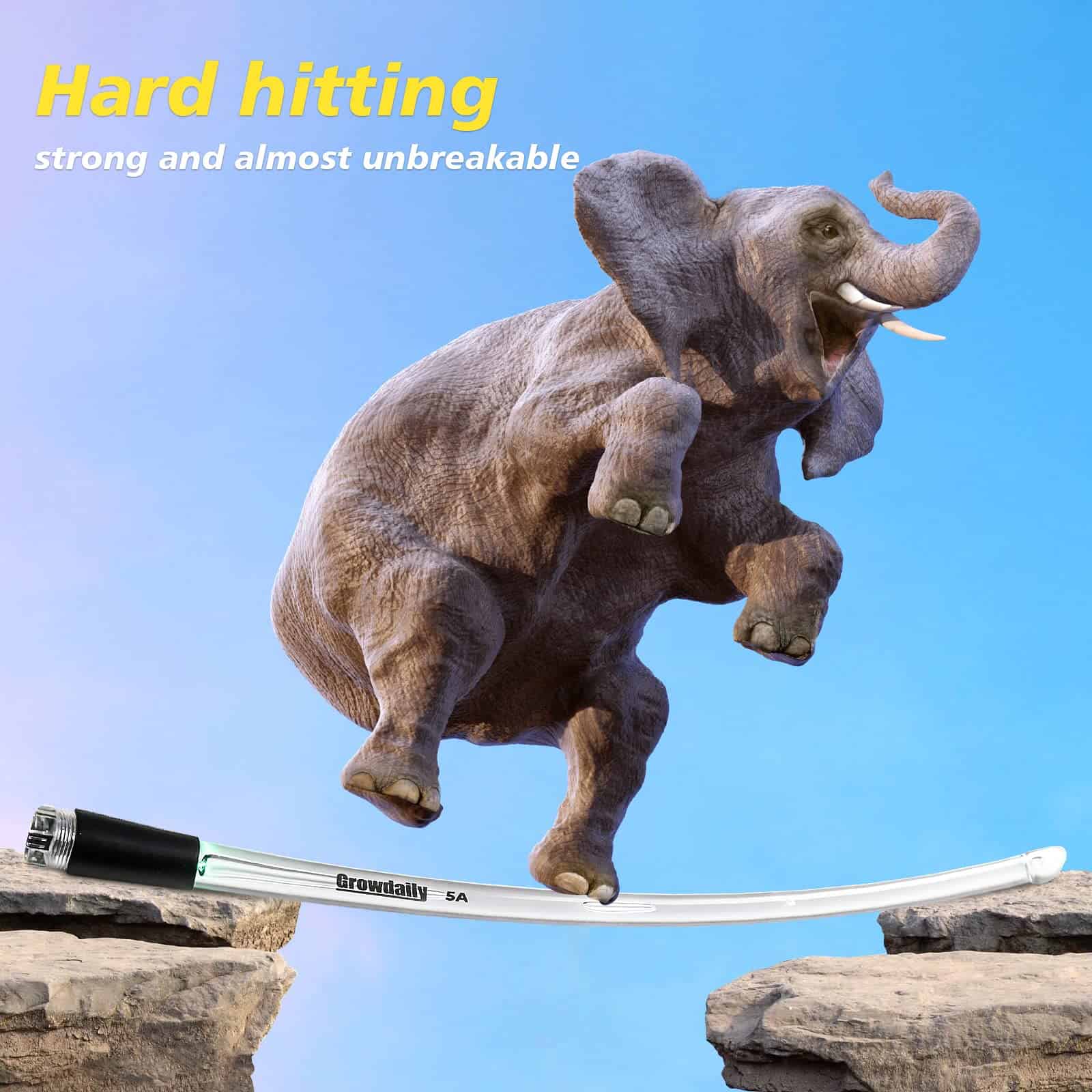 Baquetas luminosas, 15 colores cambiantes Baquetas de - Imagen 5