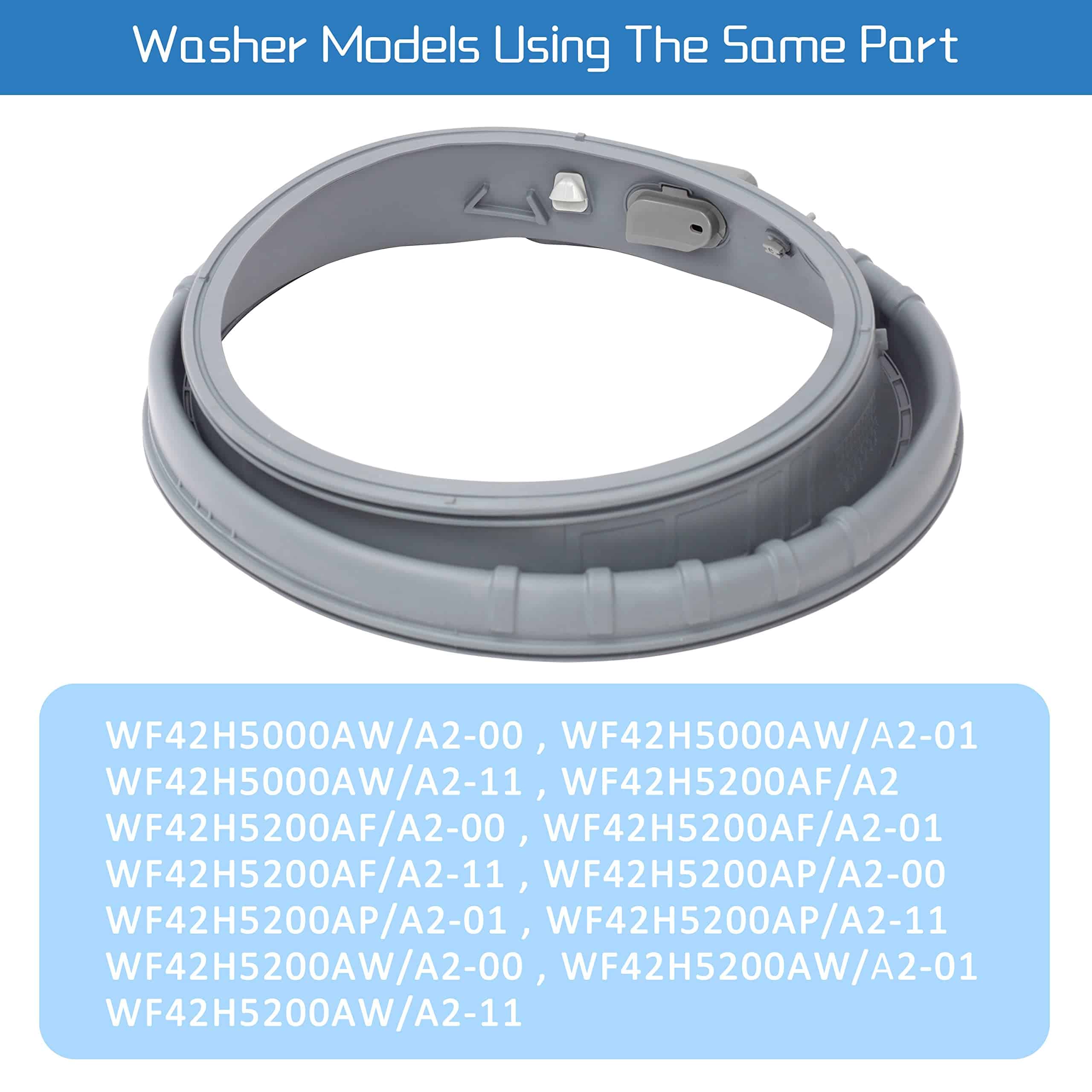 Sello de goma de la puerta de la lavadora DC97-18094B - Imagen 7