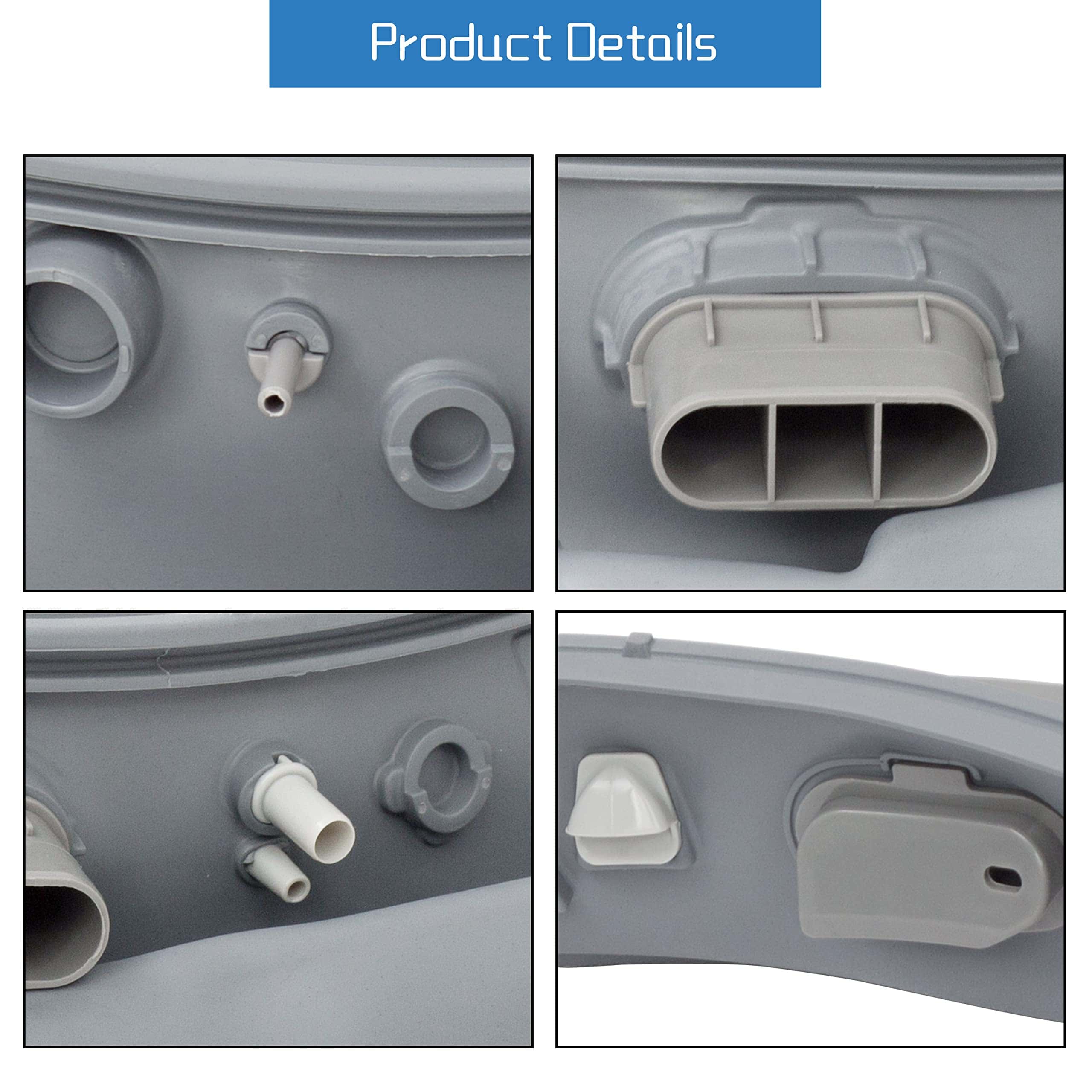 Sello de goma de la puerta de la lavadora DC97-18094B - Imagen 5