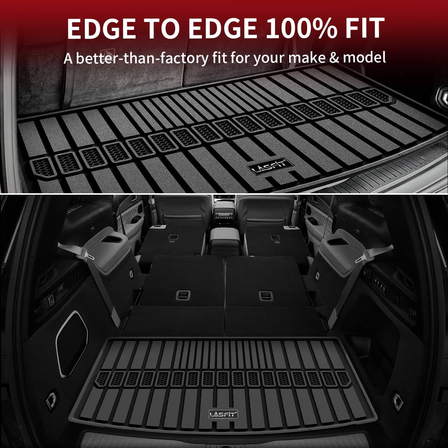 Lámina de carga LASFIT para Jeep Grand Cherokee L 2021-2024 - Imagen 8