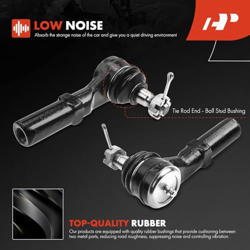 Juego de 4 piezas de A-Premium - Extremo de varilla de - Imagen 7