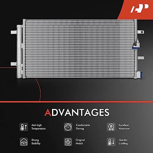 A-Premium Condensador de Aire Acondicionado A/C Compatible - Imagen 6