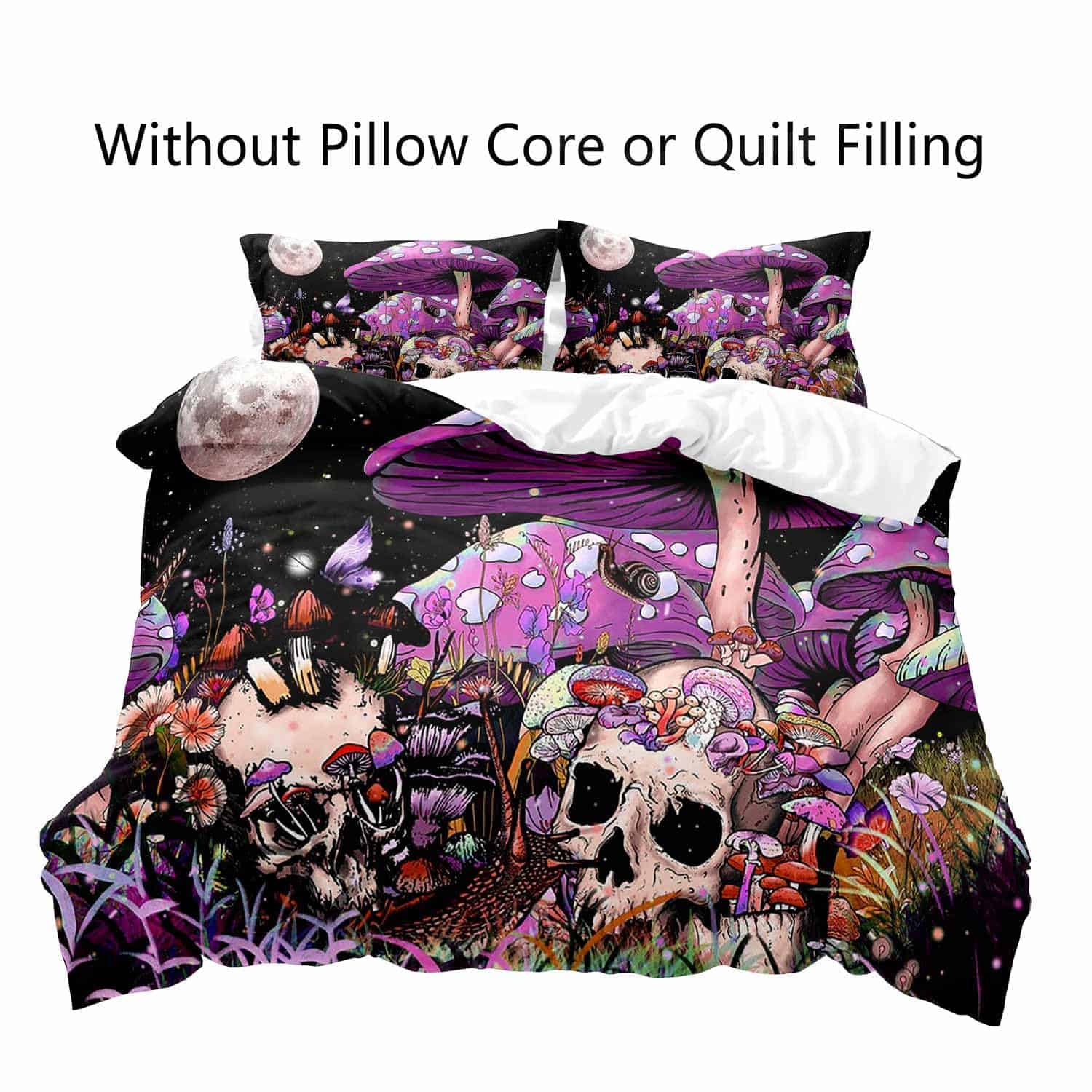 Juego de Cama de Hongo de 3 Piezas, Funda de Edredón de - Imagen 3