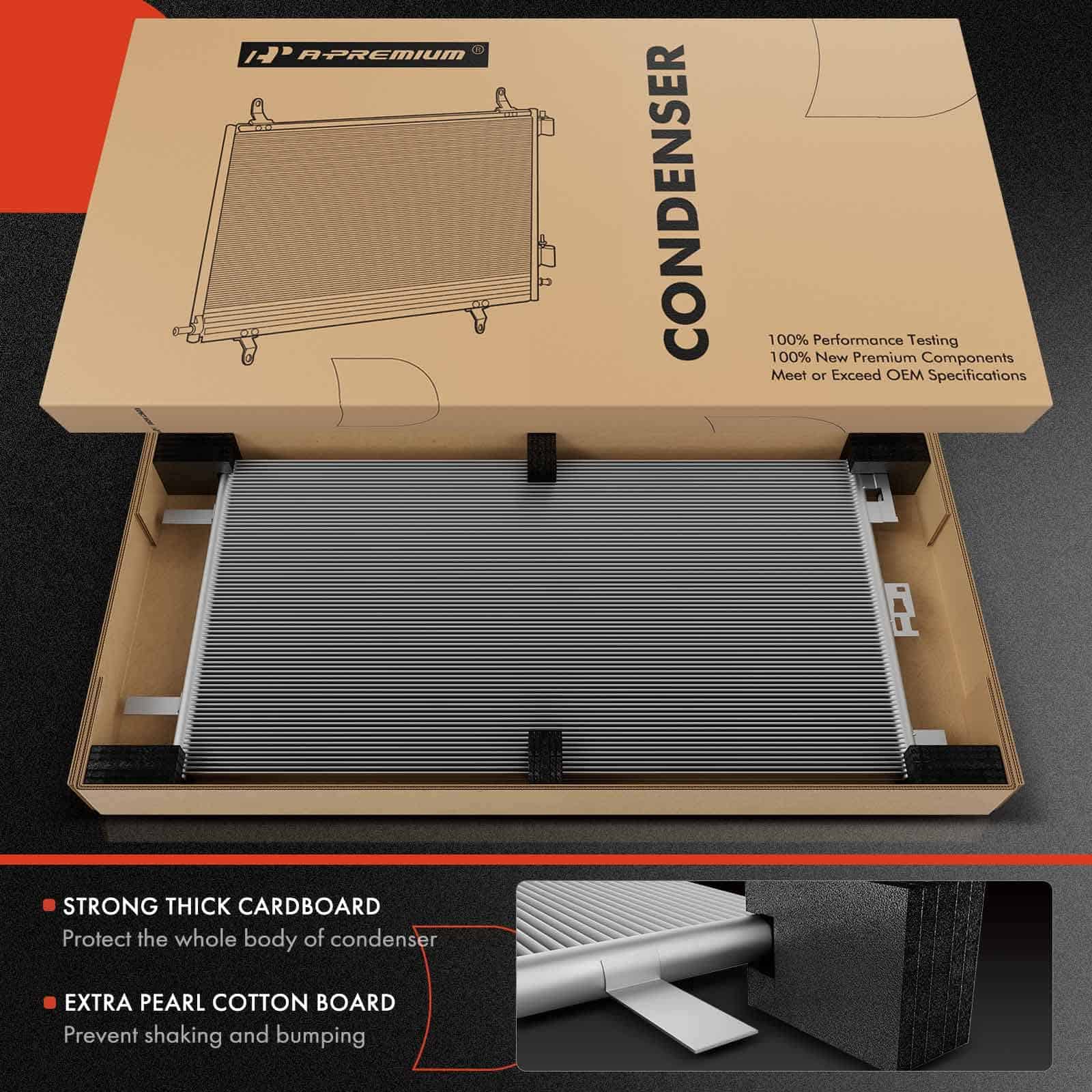 Condensador A/C A-Premium Compatible con Acura RDX 2016 - Imagen 3