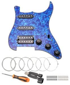 Pickguard SSH Unxuey de 11 Agujeros con Pastilla de