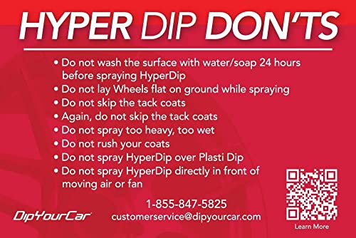 Kit de Pintura para Automóvil DipYourCar HyperDip Peelable - Imagen 9