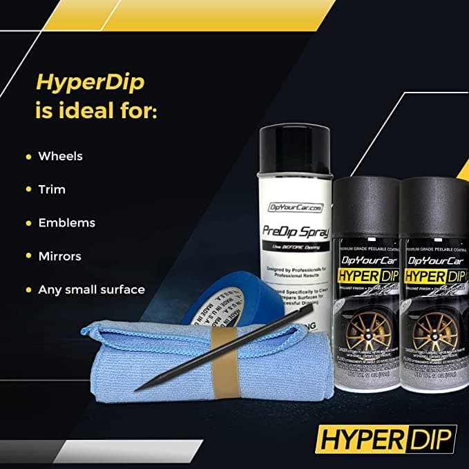 Kit de Pintura para Automóvil DipYourCar HyperDip Peelable - Imagen 7