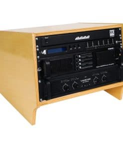 Rack de Estudio Inclinado DIY de 6U de Sobremesa de Sound