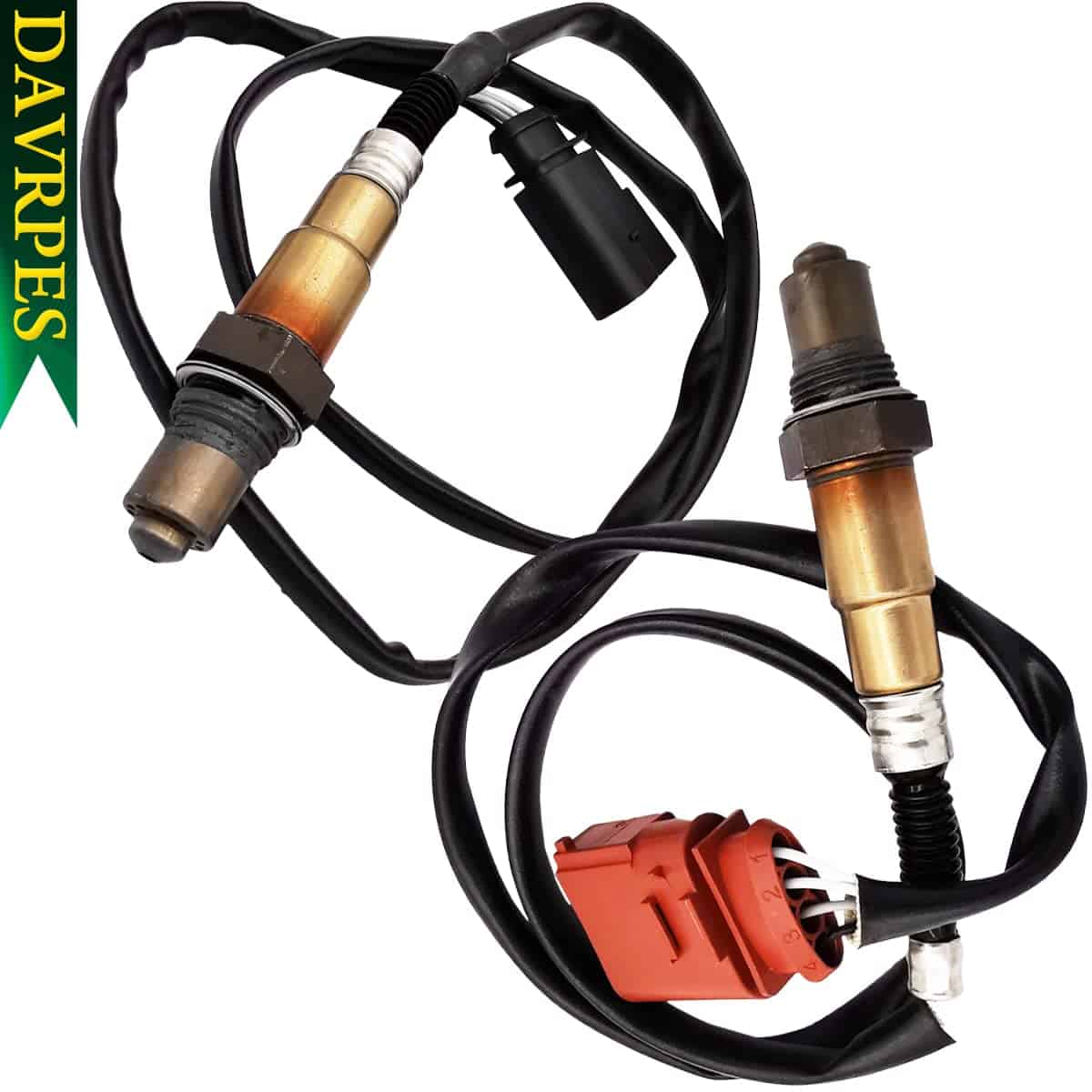 DAVRPES 06A906262F 06A906262Q 2PCS Sensor de oxígeno