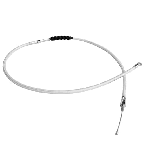 Cable de Embrague Blanco Perla Plateado Cromado de 75.0" - Imagen 3