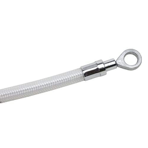 Cable de Embrague Blanco Perla Plateado Cromado de 75.0" - Imagen 6