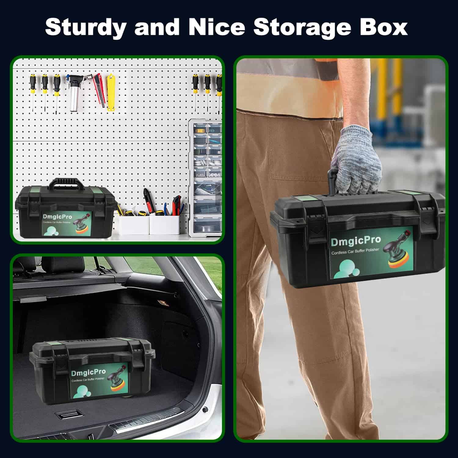 Pulidora de Coche Inalámbrica, Kit de Pulido de Coche - Imagen 7