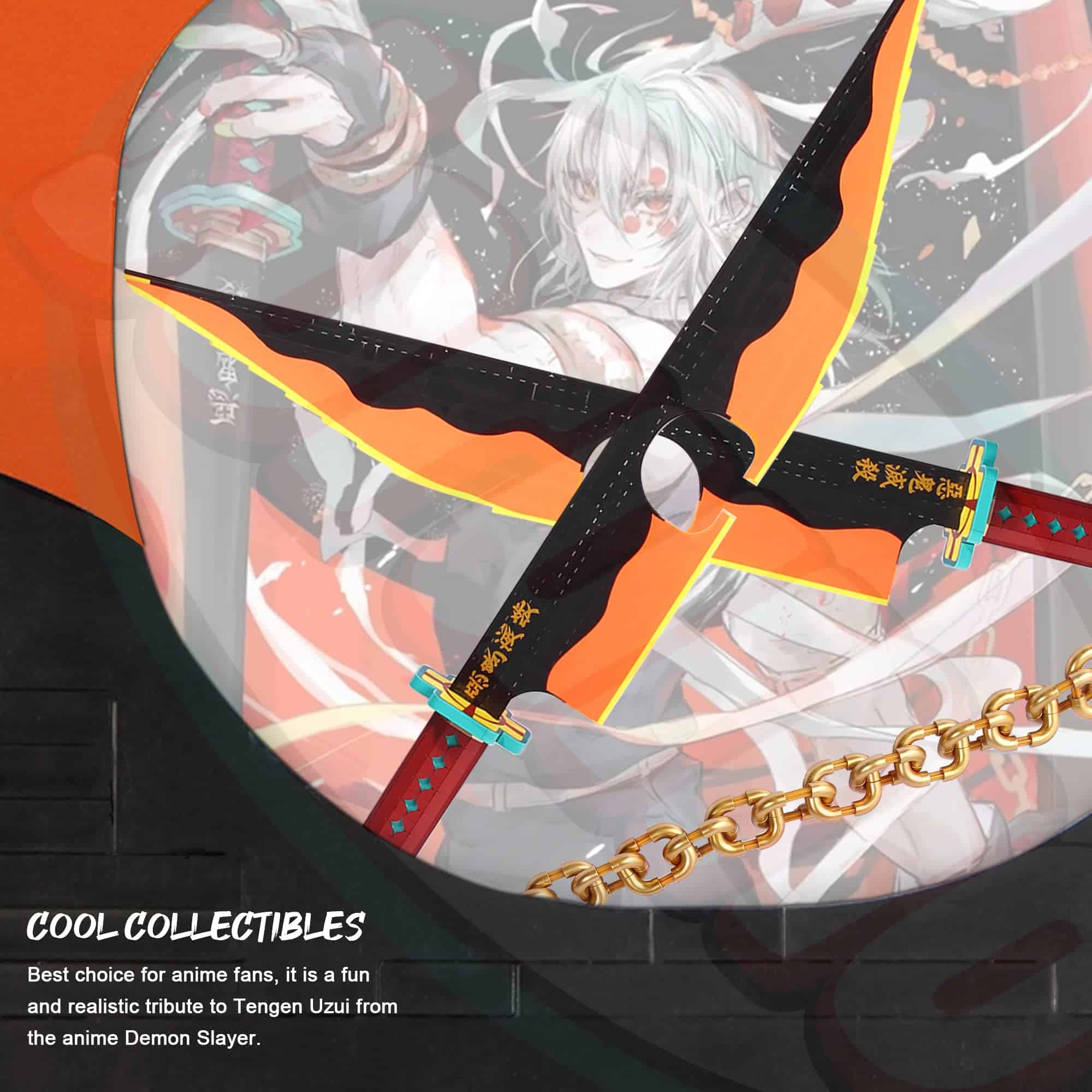 Jorumo Demon Slayer Sword Building Set, Espada de Doble - Imagen 4