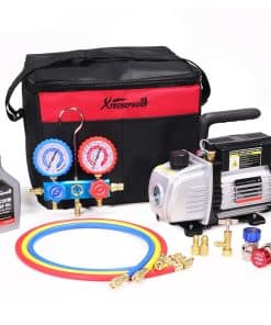Bomba de vacío HVAC XtremepowerUS 3.5CFM 1/4HP R134a R12
