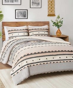 Juego de edredón Hyde Lane Boho Queen, Ropa de cama de