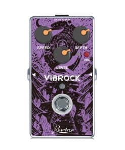 Pedal de Efecto Chorus-Tremolo Monoblock Rowin VIBROCK para