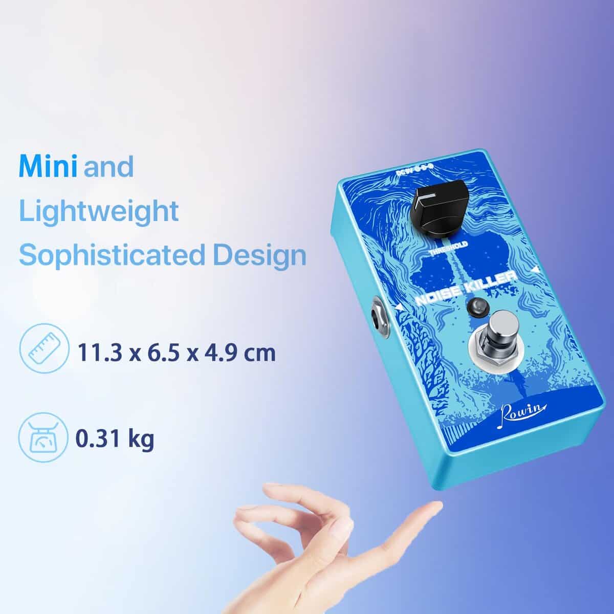 Pedal de Guitarra Rowin Noise Killer Reducción de Ruido - Imagen 6