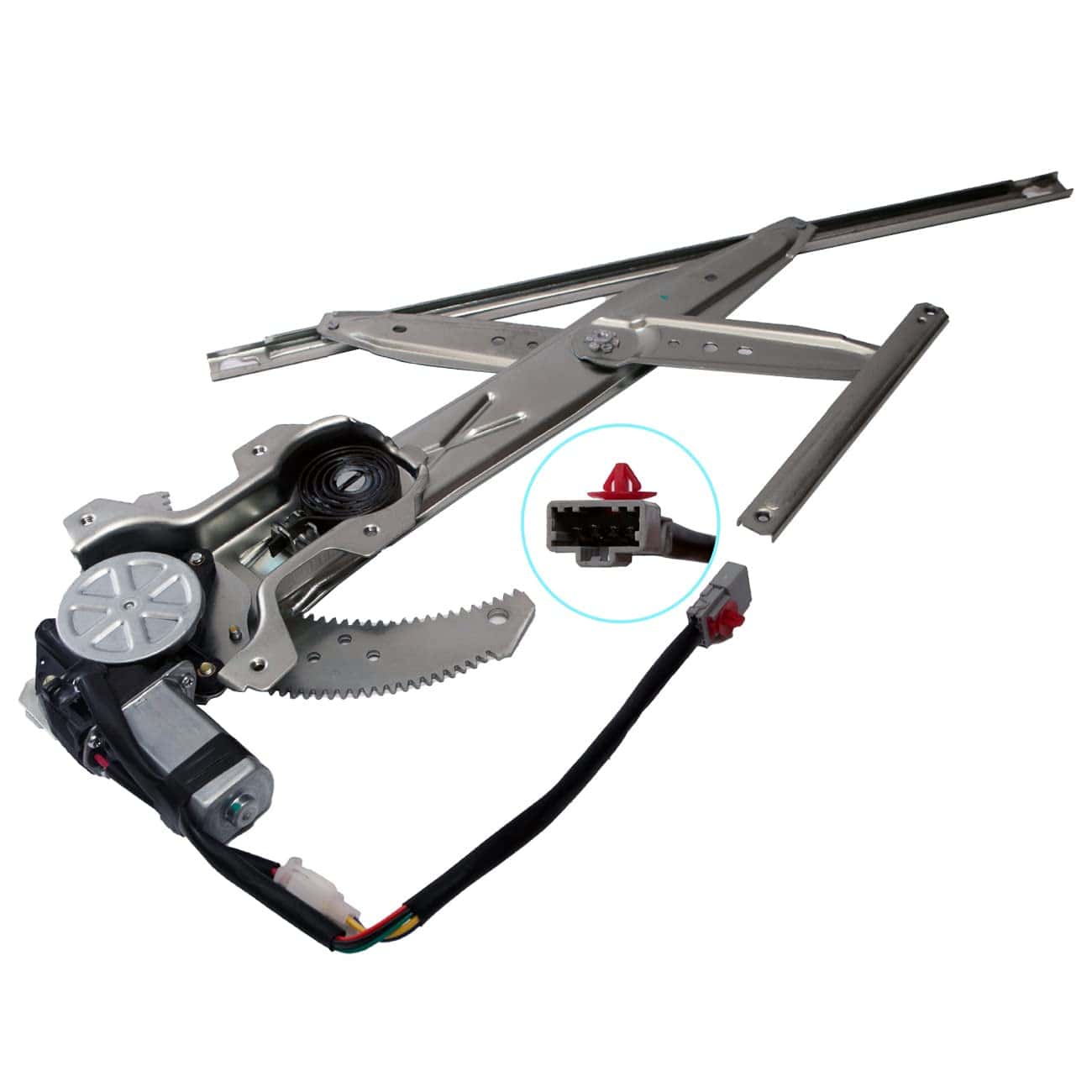 TUCAREST 741-490 Regulador de ventana eléctrico delantero - Imagen 3