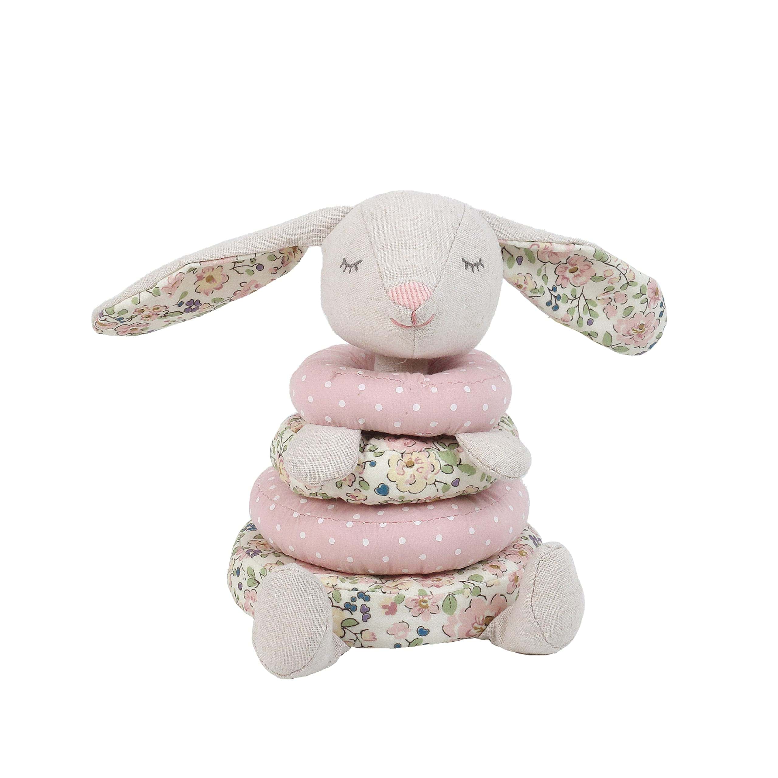 MON AMI Petit Bunny Soft Plush Stacking Toy – 7”, Juguetes