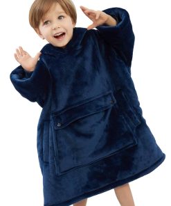Manta con Capucha para Niños de 2 a 6 años, Cobija de