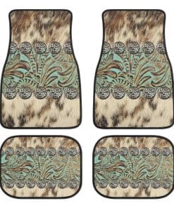 Juego de 4 Tapetes para Automóviles Universales, Marrón