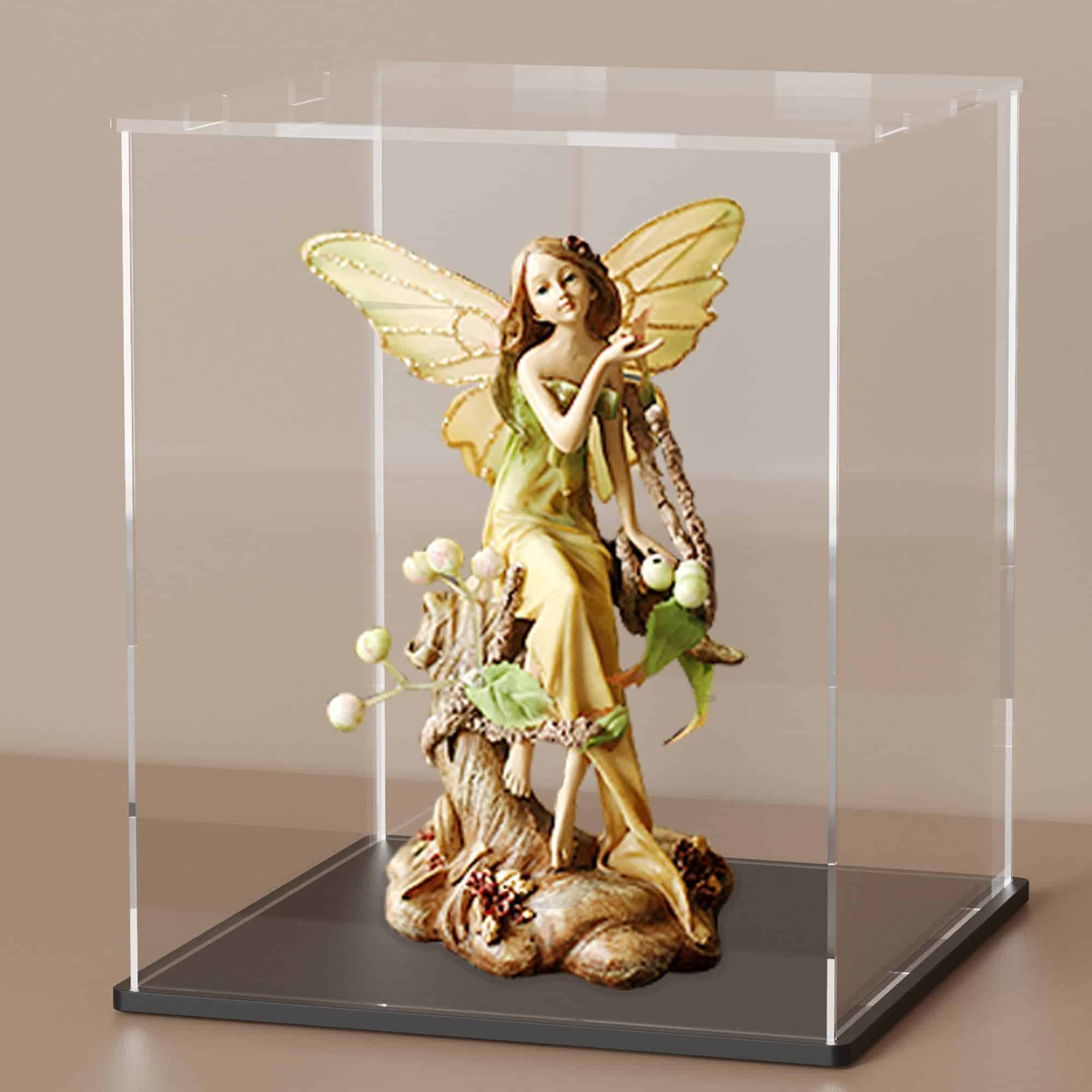 CRMPro Caja de Exhibición de Acrílico con Base de Acrílico