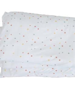 Funda nórdica Ecolino, Suave y 100% Algodón Orgánico Cuna,