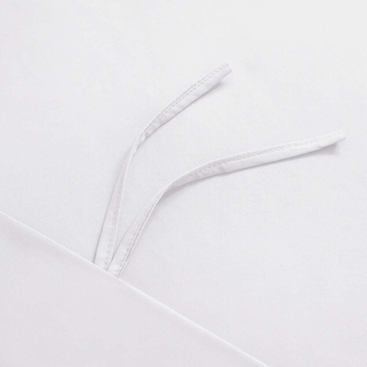 Juego de Funda de Edredón Mellanni - Colección -Blanco - Imagen 5