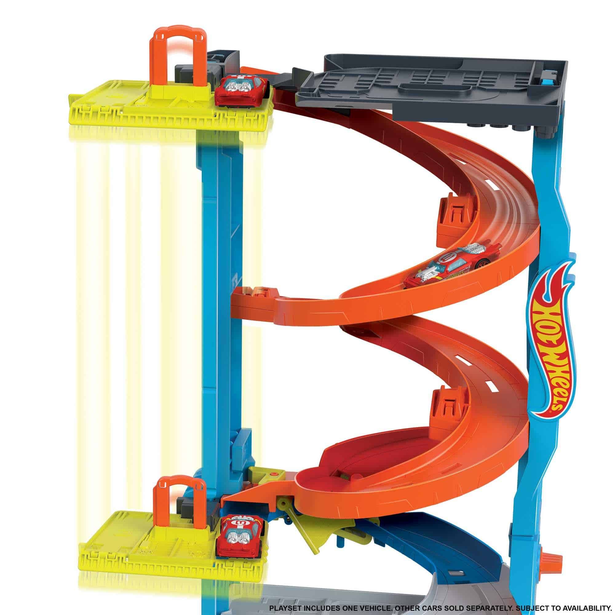 Pista de Coches Hot Wheels City, Torre de Carreras - Imagen 6