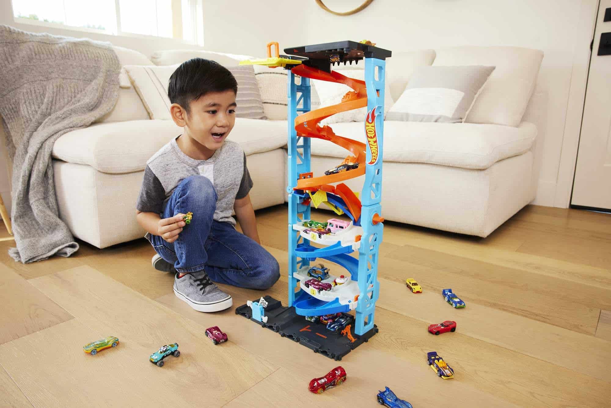 Pista de Coches Hot Wheels City, Torre de Carreras - Imagen 3