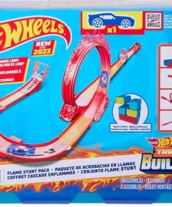 Hot Wheels Set de Pista de Coches de Juguete, Track Builder
