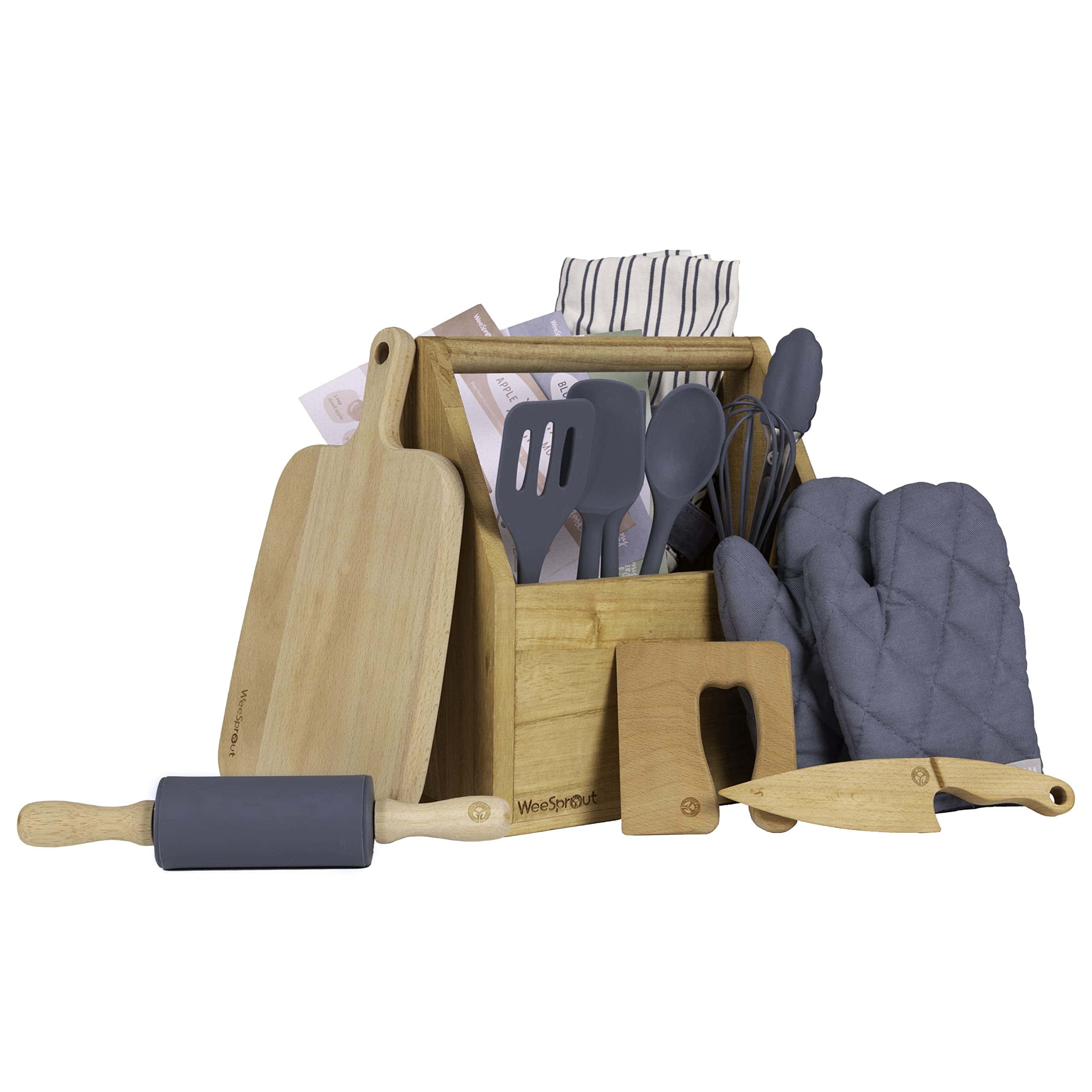 Set de Cocina para Niños WeeSprout Little Chef, 14 Piezas