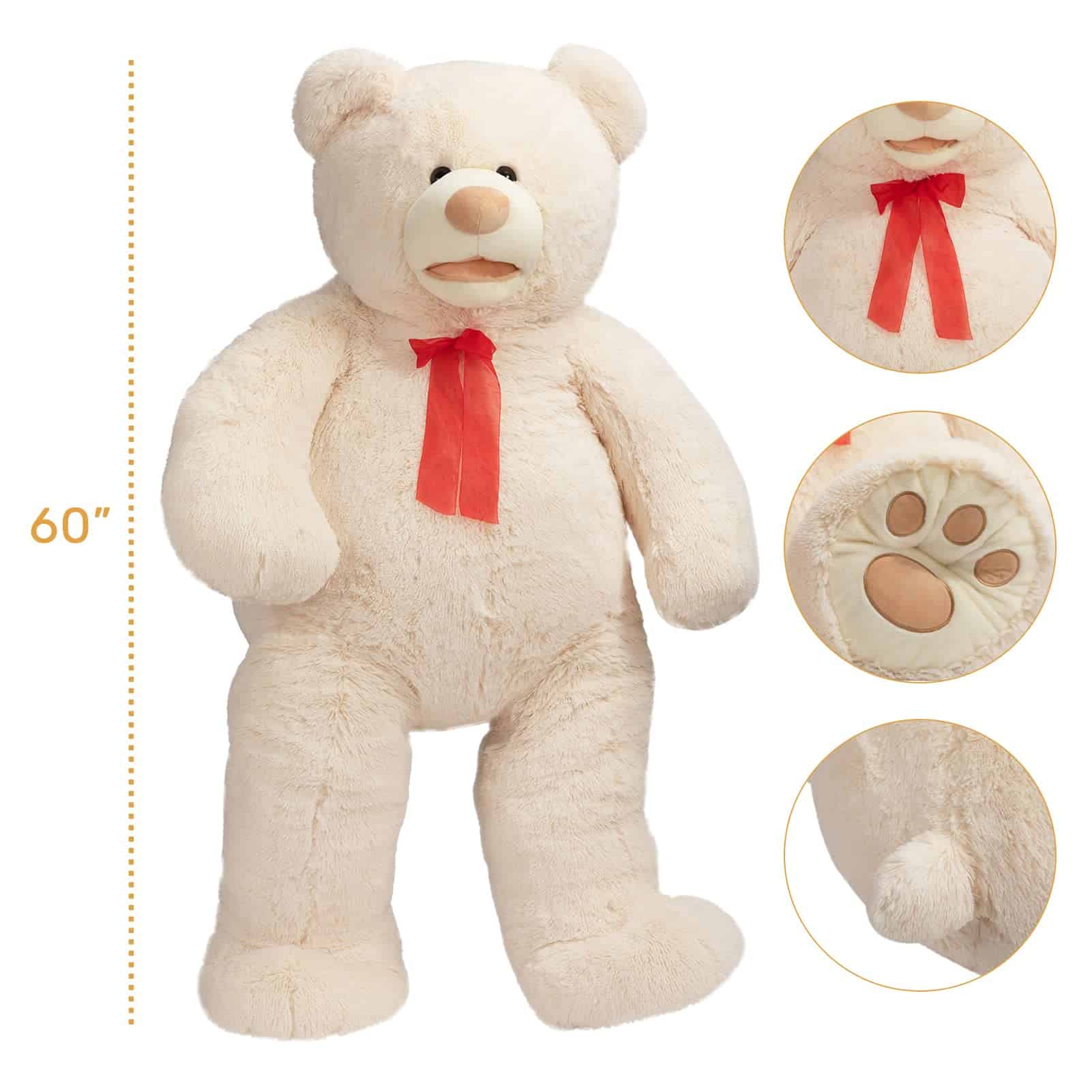 HollyHOME Osito de Peluche Gigante Oso de Peluche Animales - Imagen 10