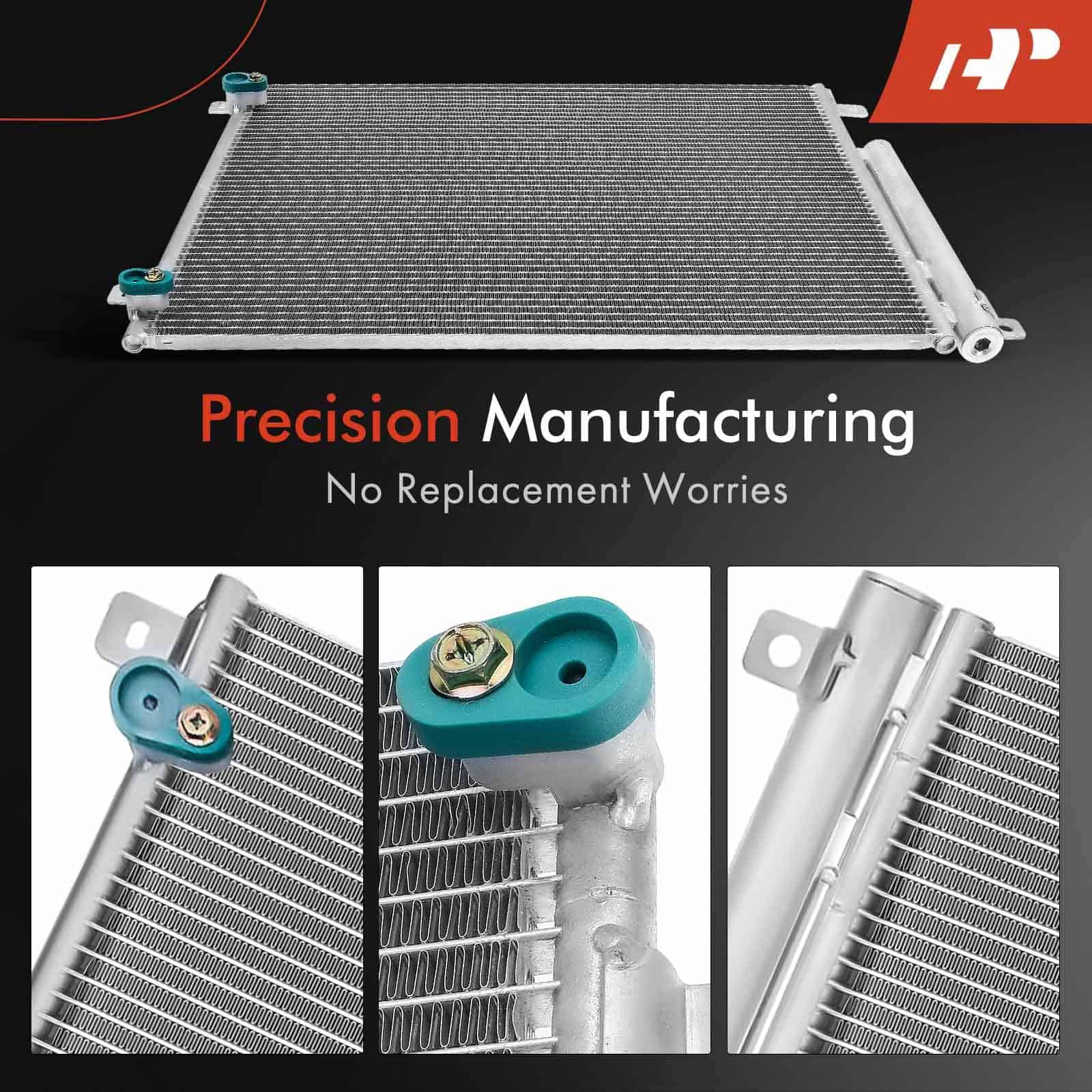 Condensador de Aire Acondicionado A-Premium Compatible con - Imagen 9