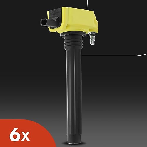 Conjunto de 6 Bobinas de Encendido (Amarillas) y Bujías de - Imagen 7