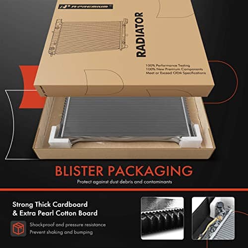 Ensamblaje de Radiador de Refrigerante de Motor A-Premium - Imagen 3