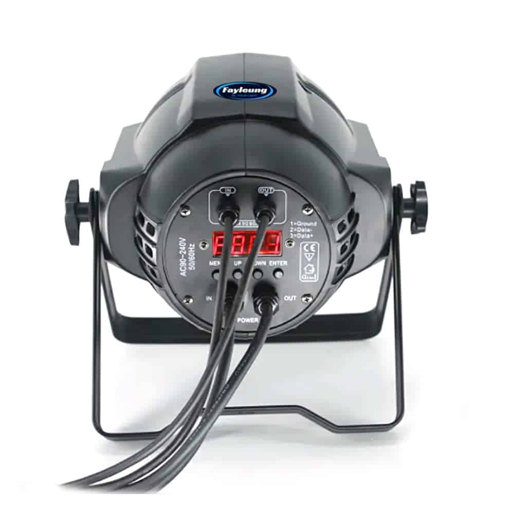 Fayleung LED par Light 18x12W 6in1 RGBWa+UV para Halloween - Imagen 4