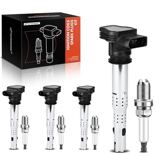 Conjunto A-Premium de 4 bobinas de encendido y bujías de