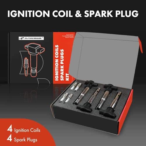 Conjunto A-Premium de 4 bobinas de encendido y bujías de - Imagen 3