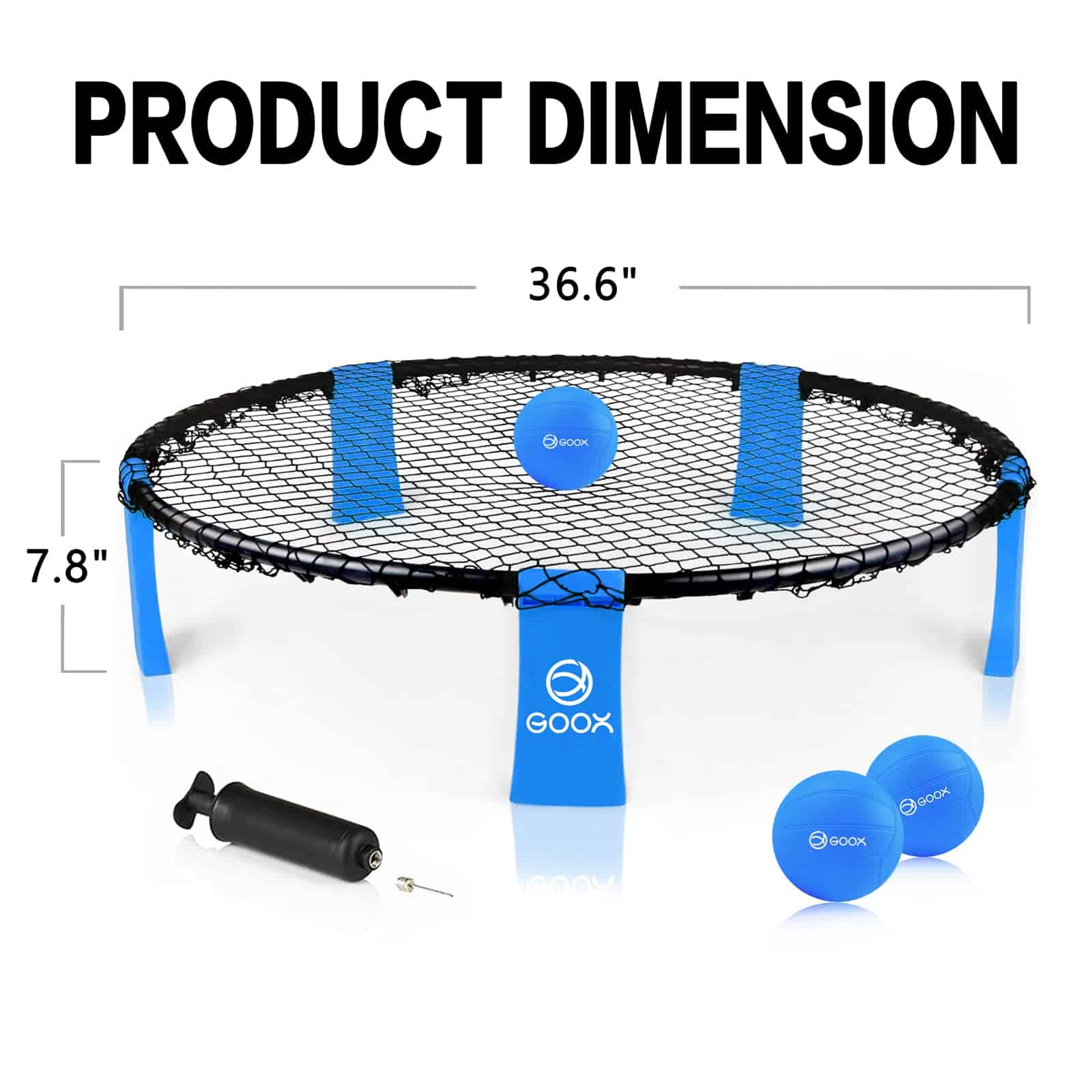 Juegos de Pelota de Playa al Aire Libre GOOX con Bolsa de - Imagen 7