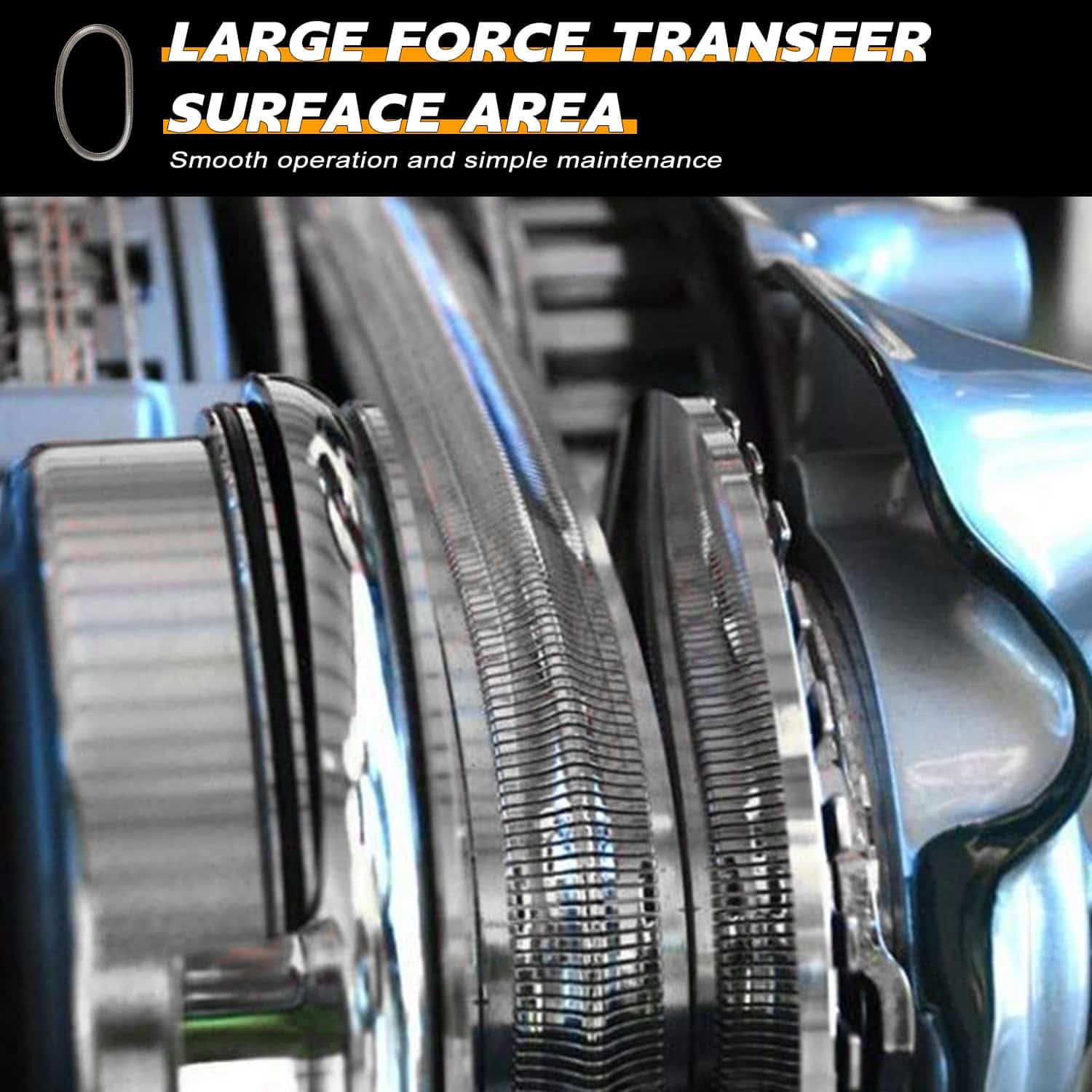 PANGOLIN 901047 901066 Correa de Transmisión CVT Cadena - Imagen 6