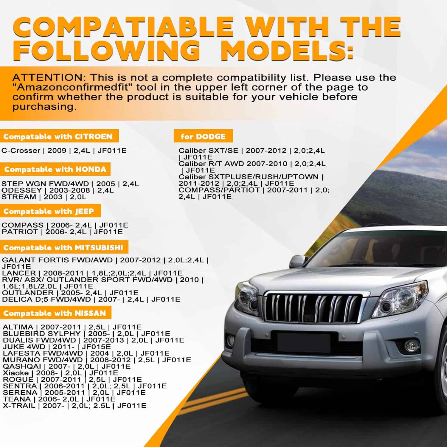 PANGOLIN 901047 901066 Correa de Transmisión CVT Cadena - Imagen 3