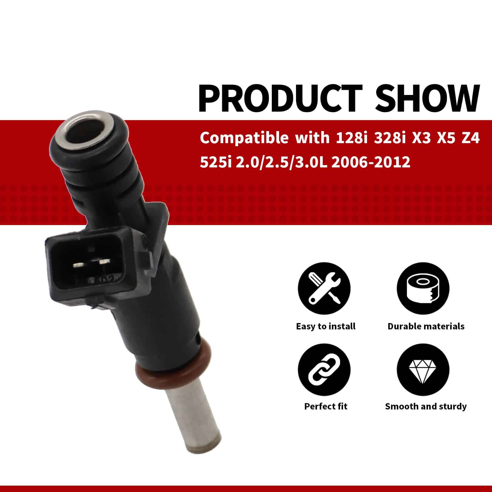 Nakkaa 7531634 6Pcs Inyectores de Combustible Compatible - Imagen 6