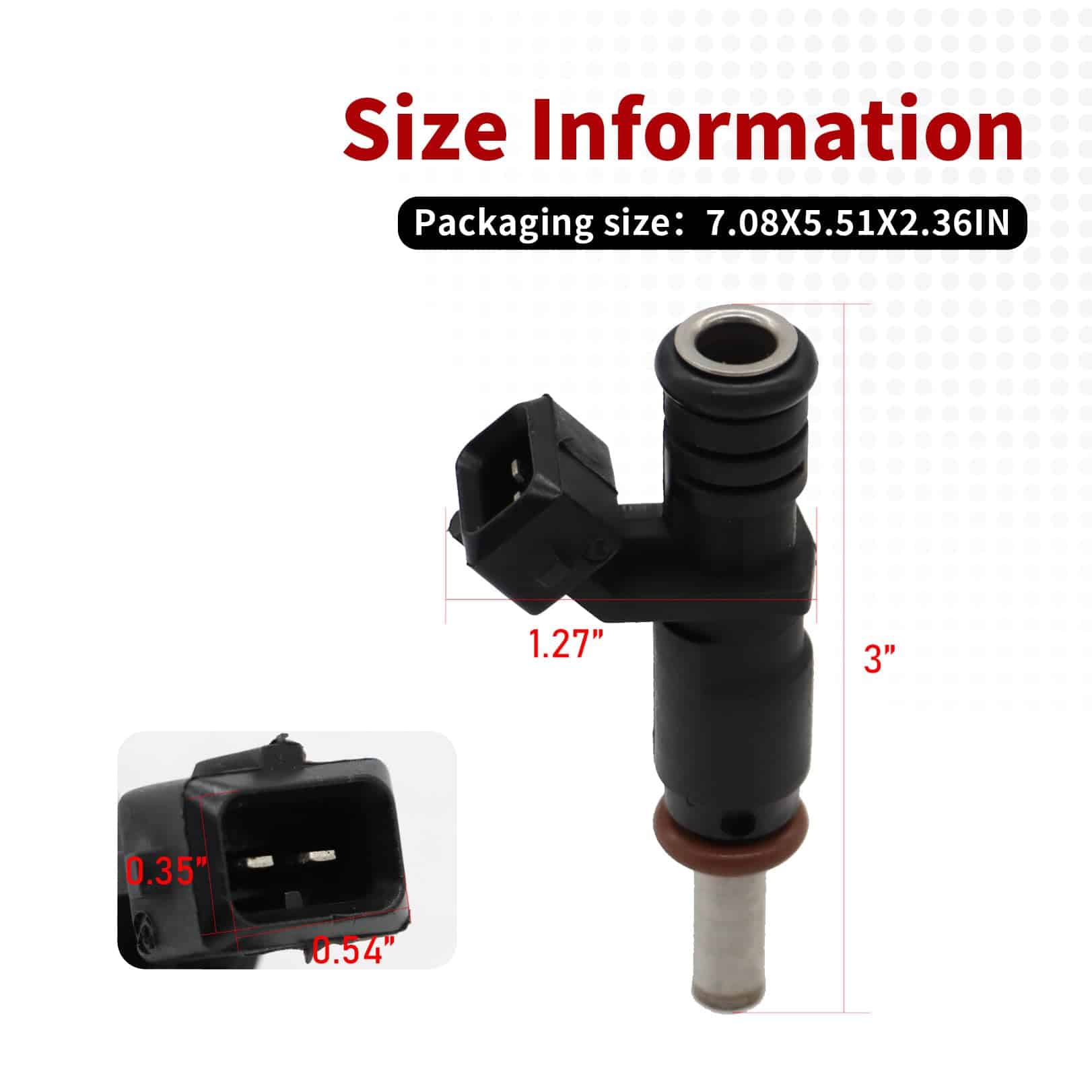 Nakkaa 7531634 6Pcs Inyectores de Combustible Compatible - Imagen 4