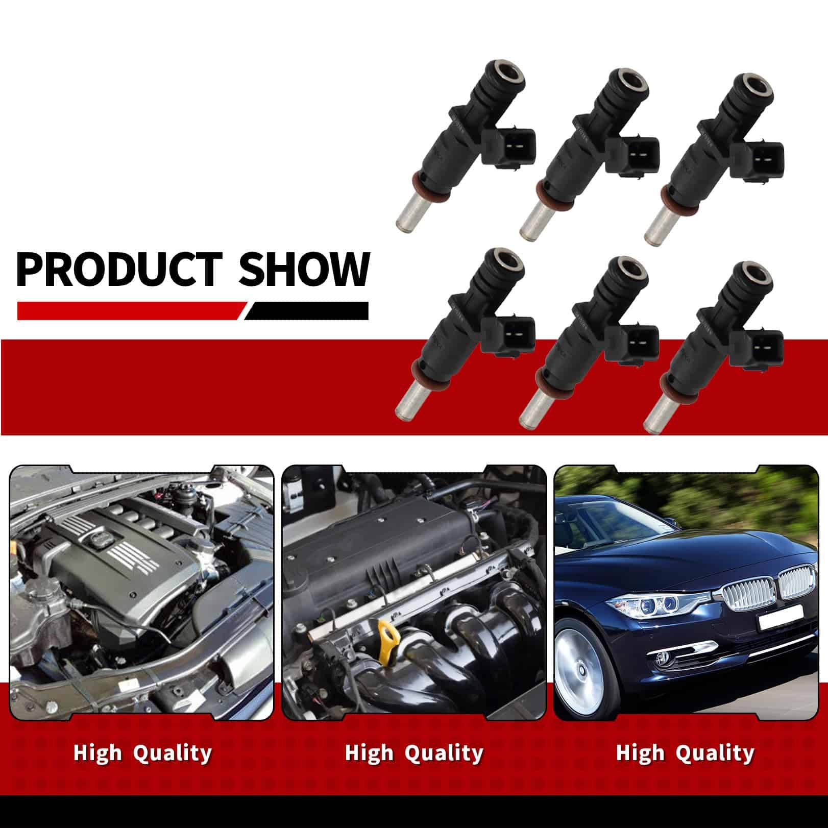 Nakkaa 7531634 6Pcs Inyectores de Combustible Compatible - Imagen 7