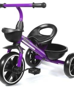Triciclo para Niños KRIDDO Edad 24 Meses a 4 -Morado