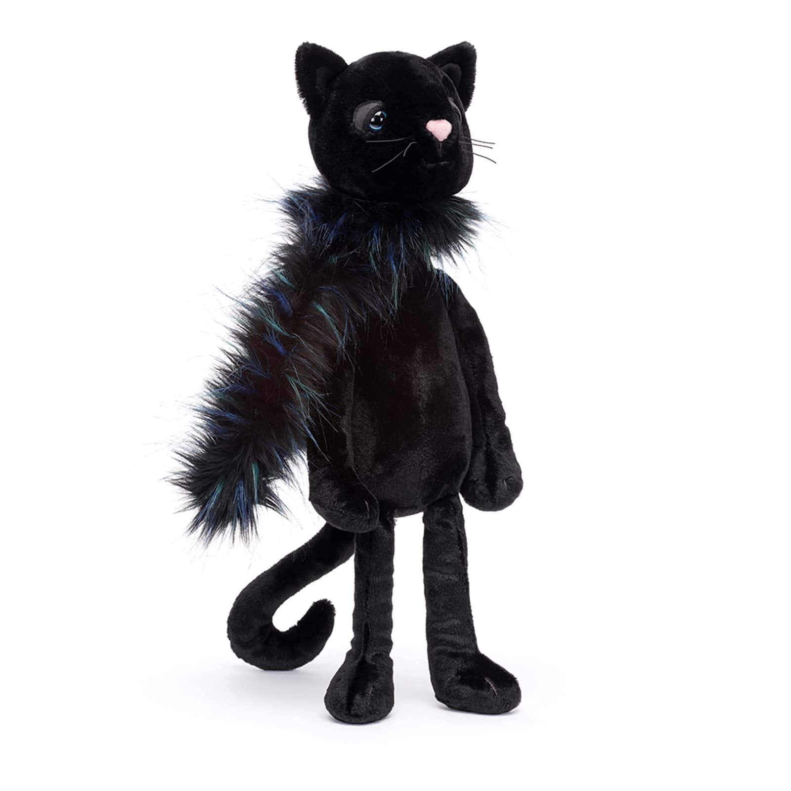 Peluche de Gato Negro Jellycat Glamorama, 17 pulgadas | - Imagen 6
