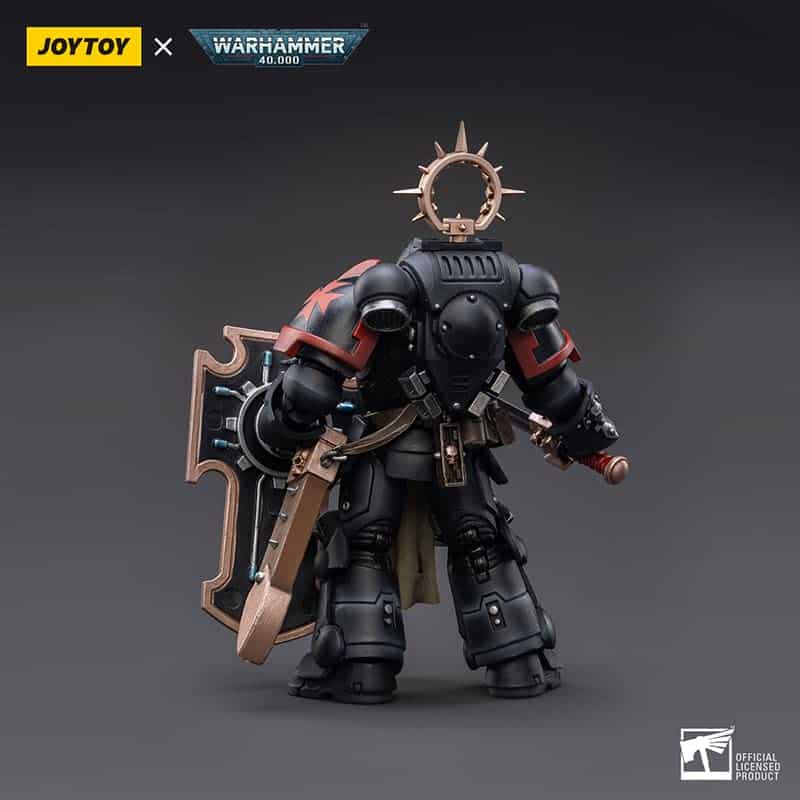 Figura de Acción Primaris Space Marines Black Templars - Imagen 4